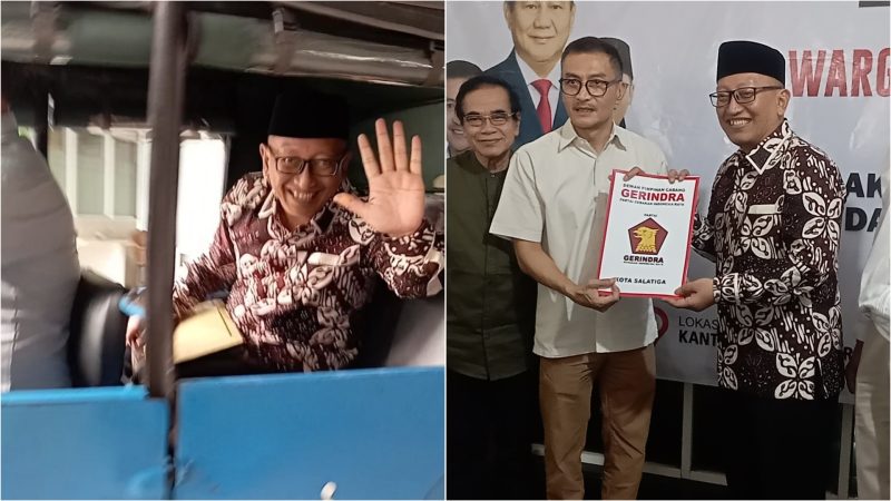 Naik Bajaj, Sinoeng Kembalikan Berkas Pencalonan Wali Kota Salatiga ke DPC Gerindra