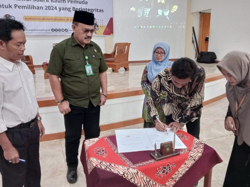 Bawaslu Goes to Campus, “Kawal Suara Kaum Pemuda untuk Pemilihan Th. 2024 Berintegritas”