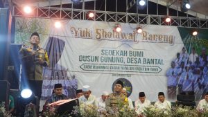 Hadiri Kegiatan Sedekah Bumi Kecamatan Bancak, Ini Himbauan Kapolres Semarang.