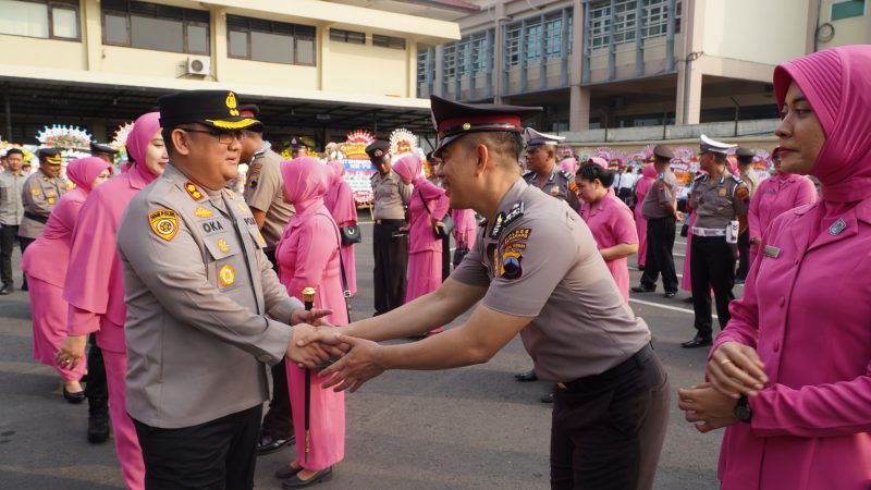 Puncak HUT Bhayangkara Ke 78, Sebanyak 67 Personil Polres Semarang Gelar Tasyakuran dan Upacara Kenaikan Pangkat.