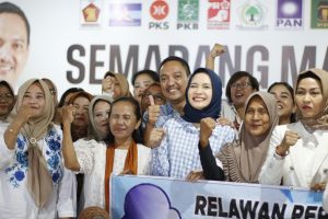 Relawan Permata Sejati Deklarasi Dukung Yoyok Sukawi-Joko Santoso di Pilwakot Semarang